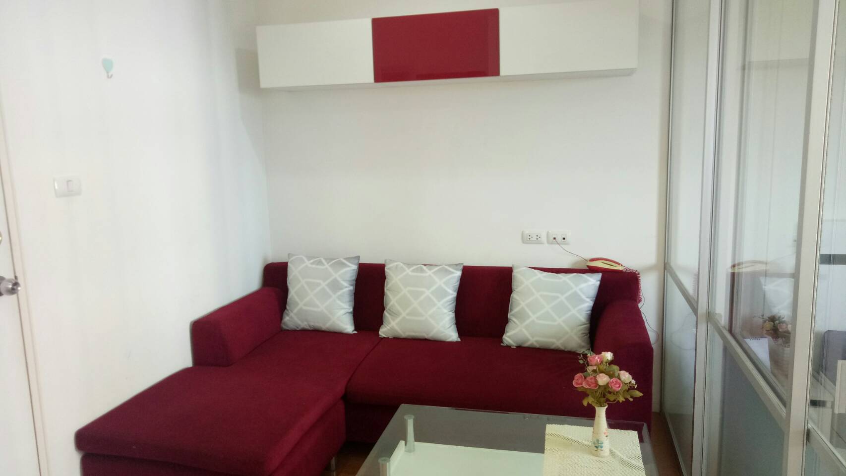 ให้เช่าคอนโด ลุมพินี นิด้า เสรีไทย Lumpini Condo Town Nida – seri-thai ) 1 ห้องนอน 1 ห้องน้ำ ขนาด 23 ตรม