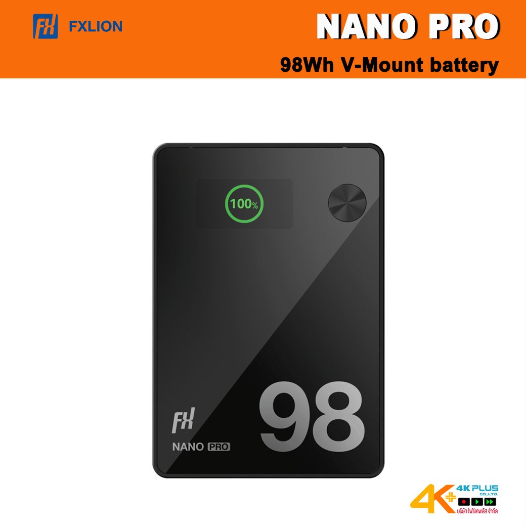 FXLION NANO PRO 98Wh V-Mount battery