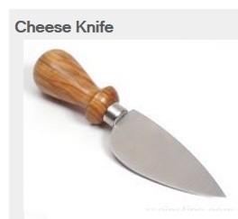 มีดด้ามไม้ ((Cheese Knife))