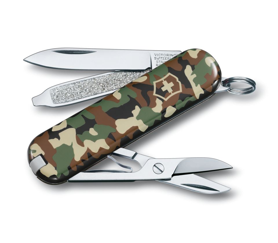 Victorinox Classic SD, CAMOUFLAGE Handles (0.6223.94) ลายพลาง
