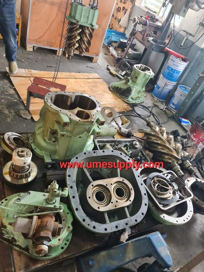 Overhaul Screw AirCompressor "SULLAIR" TWO-STAGE.