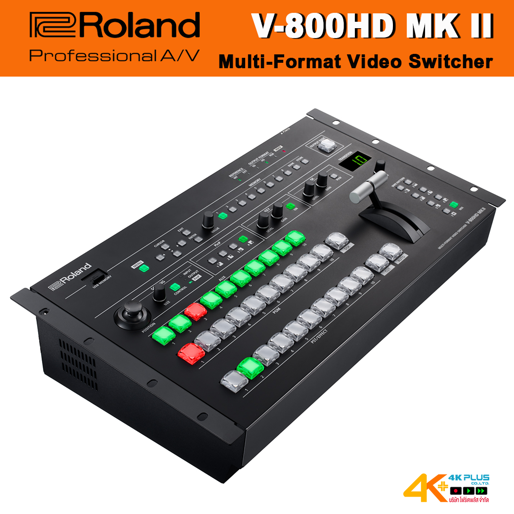Roland V-800HD MK II MULTI-FORMAT VIDEO SWITCHER