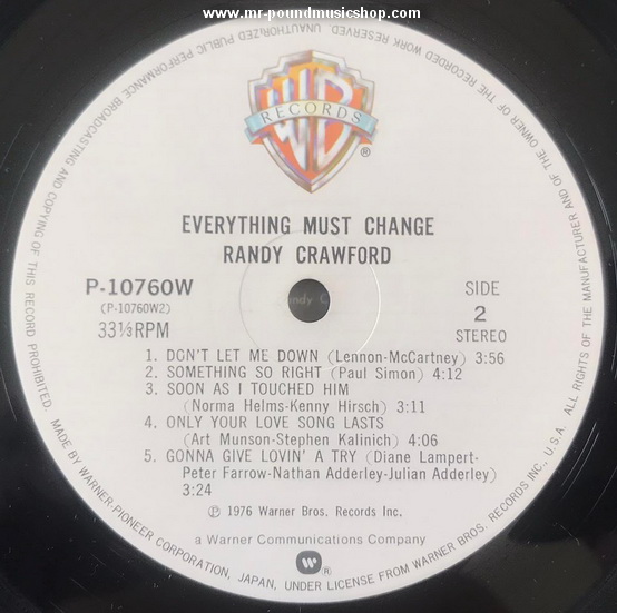 Randy Crawford - Everything Must Change