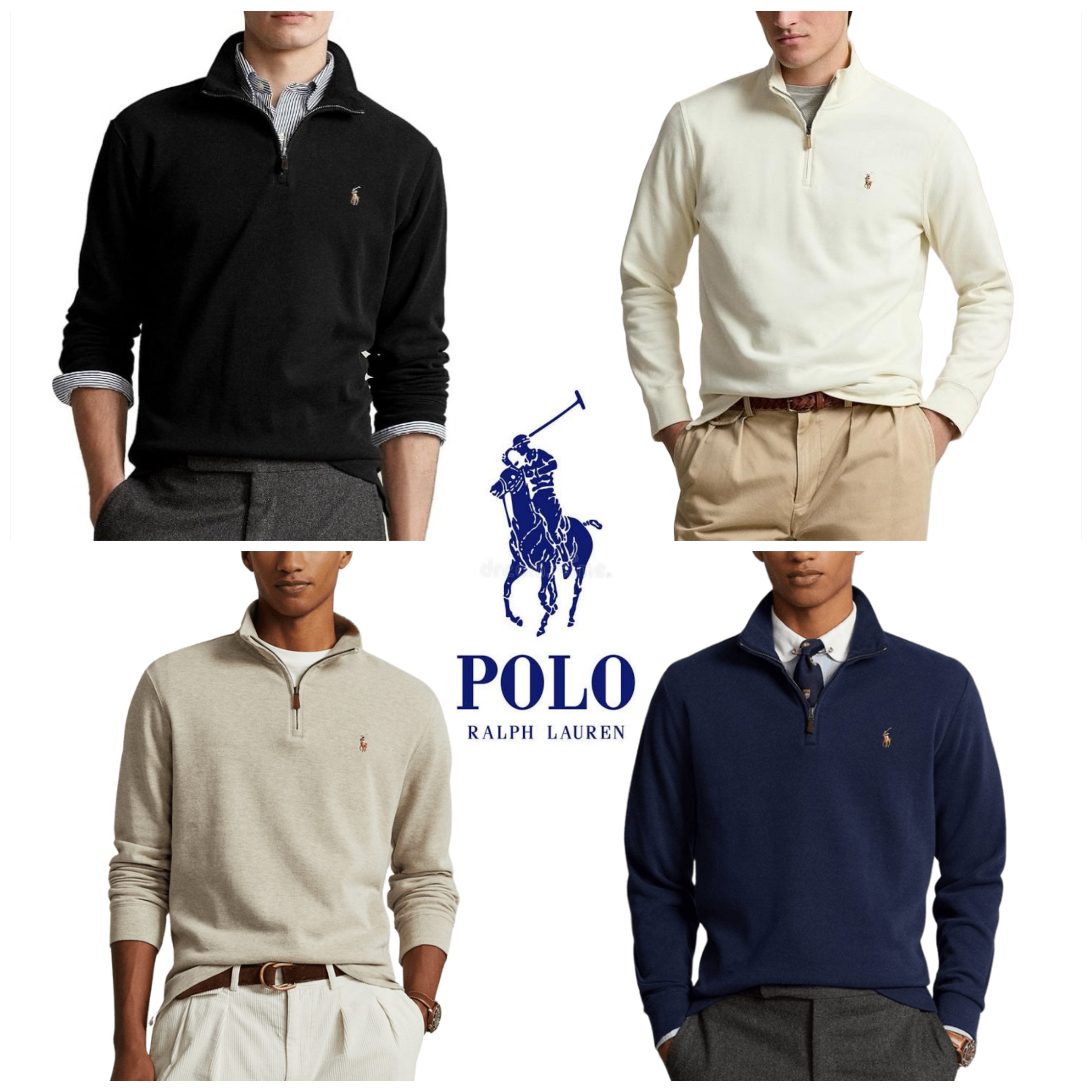 Polo Ralph Lauren Estate Rib Half Zip