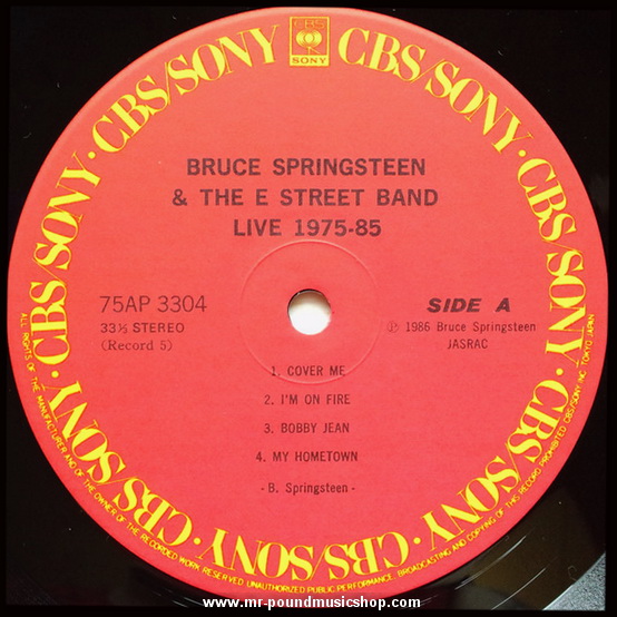 Bruce Springsteen & The E-Street Band - Live / 1975-85