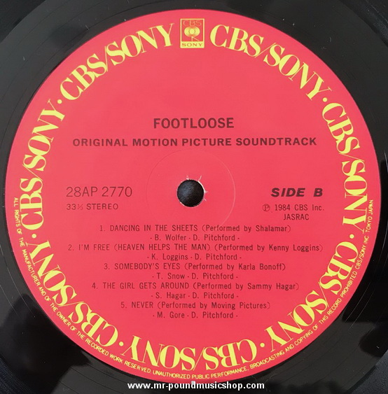 Various Artists - Footloose (Original Motion Picture Soundtrack)