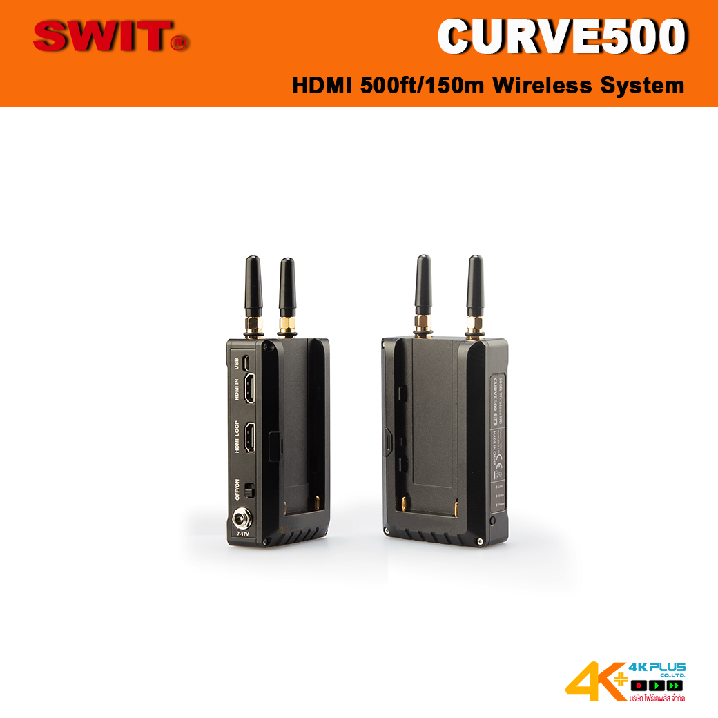 SWIT CURVE500 HDMI Wireless System ระยะ 150 เมตร ***สินค้าตกรุ่นแล้ว***