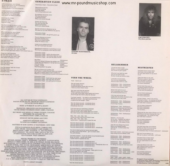 Accept - Eat The Heat