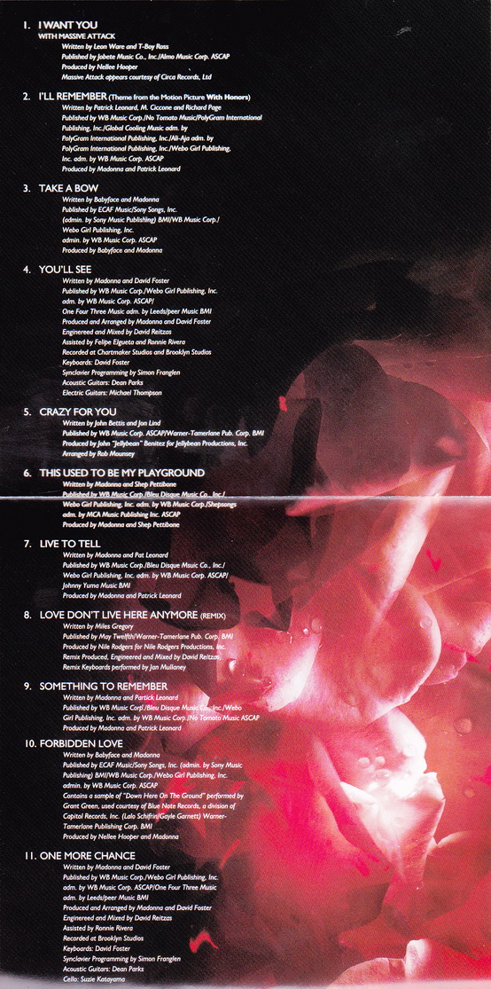 Madonna - Something To Remember