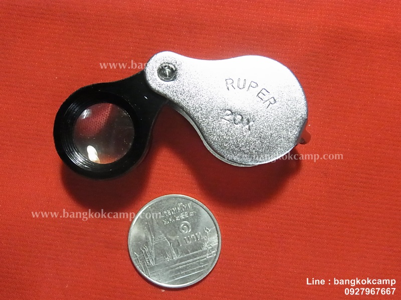 กล้องส่องพระ / จิวเวอรี่ ญี่ปุ่น โบราณ RUPER 20X (Made in JAPAN) ....ใหม่เก่าเก็บ