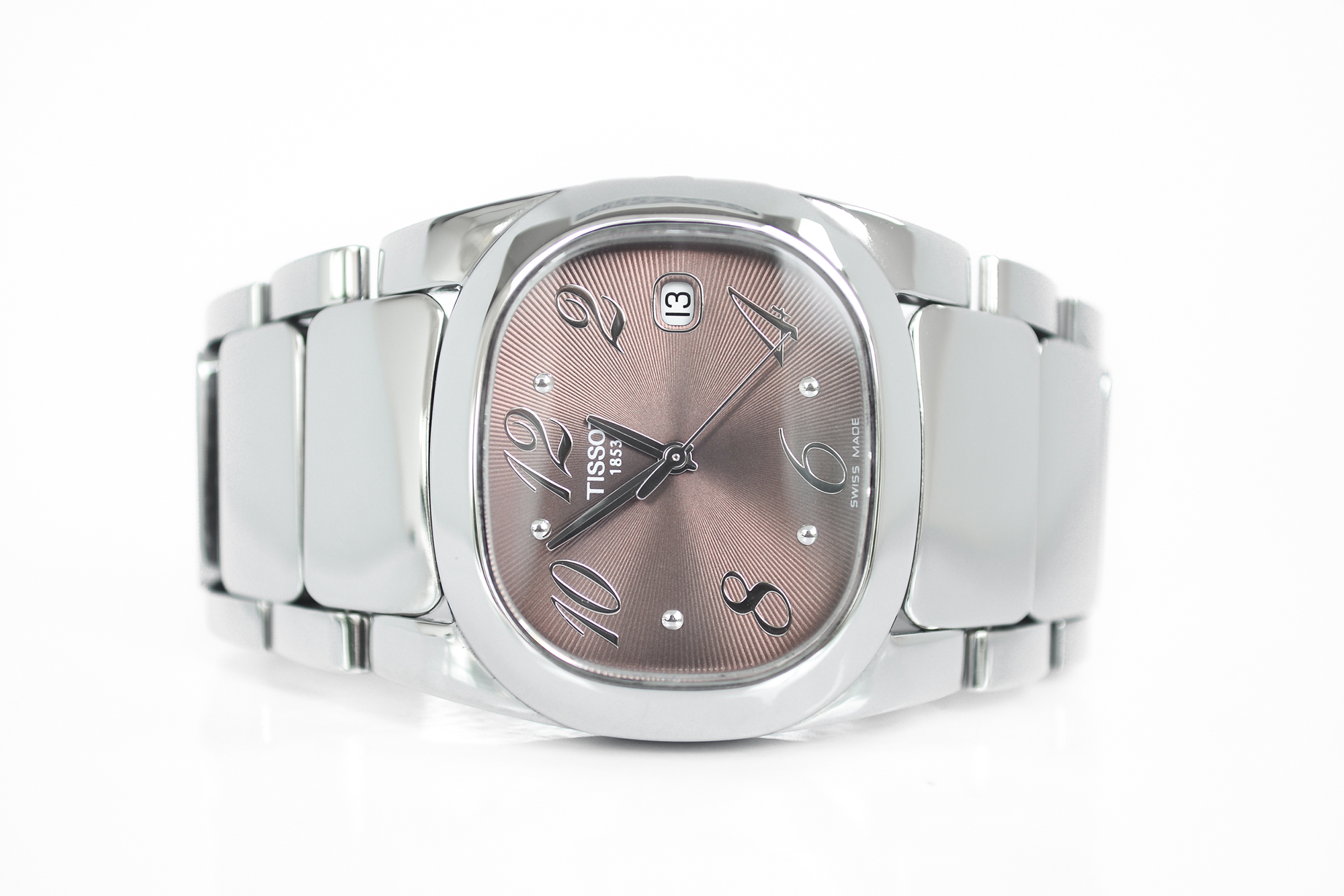 Tissot T-Moments Lady Size หน้าน้ำตาล