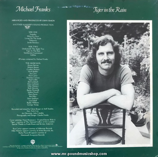 Michael Franks - Tiger in The Rain