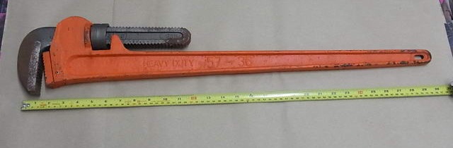 ประแจคอม้า 36 นิ้ว เยอรมัน EURO-TOOLS GERMANY..HEAVY DUTY ใหม่เก่าเก็บ