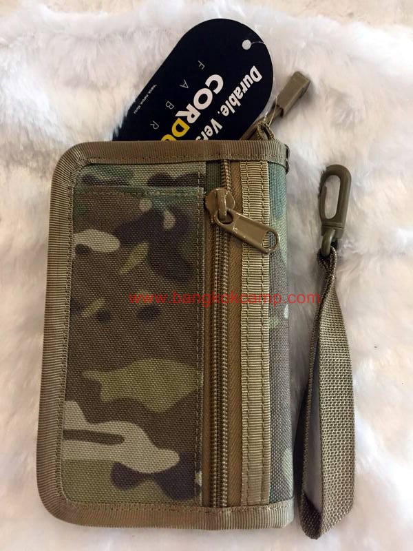 กระเป๋าสตาค์/กระเป่าตังค์. bogie1 ผ้าคอดูร่า (สีดำ)