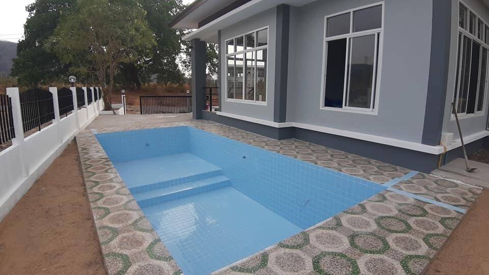 ขายบ้านเดี่ยวชั้นเดียวสร้างใหม่ เขาใหญ่ วิวสวย วิวภูเขา ทำเลดีห่างโบนันซ่า เขาใหญ่ 300 ม