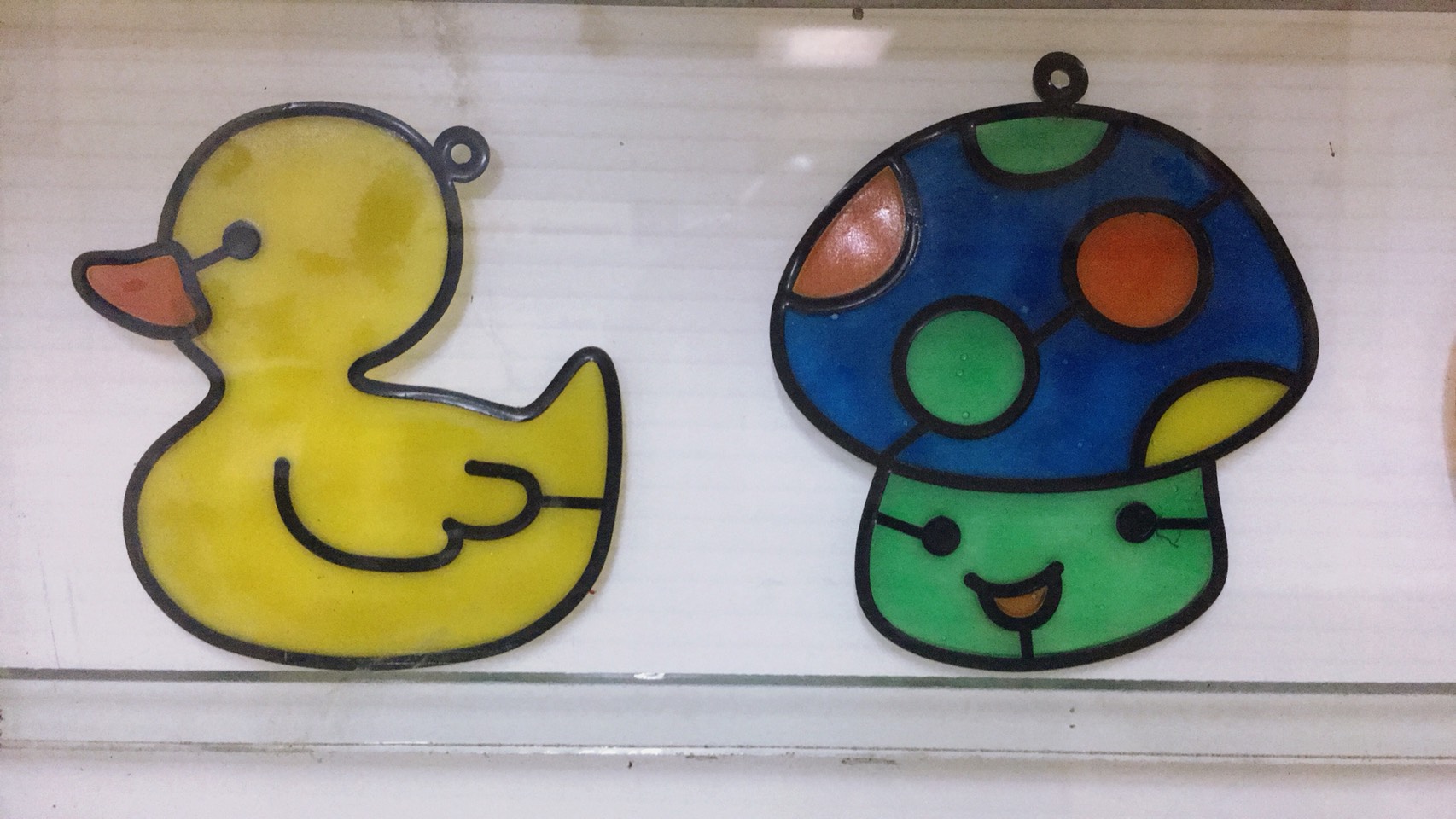026 หยอดสี / บีบสี ติดกระจก - suncatcher / glass deco (EZ DIY+)
