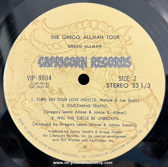 Gregg Allman With Cowboy / Boyer & Talton - The Gregg Allman Tour