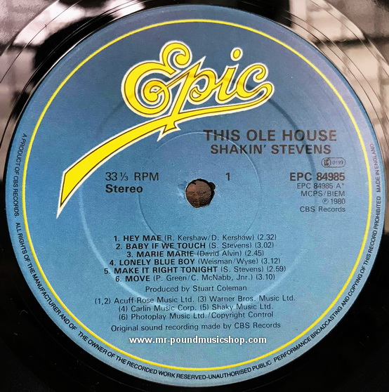 Shakin' Stevens - This Ole House
