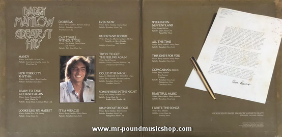 Barry Manilow - Greatest Hits