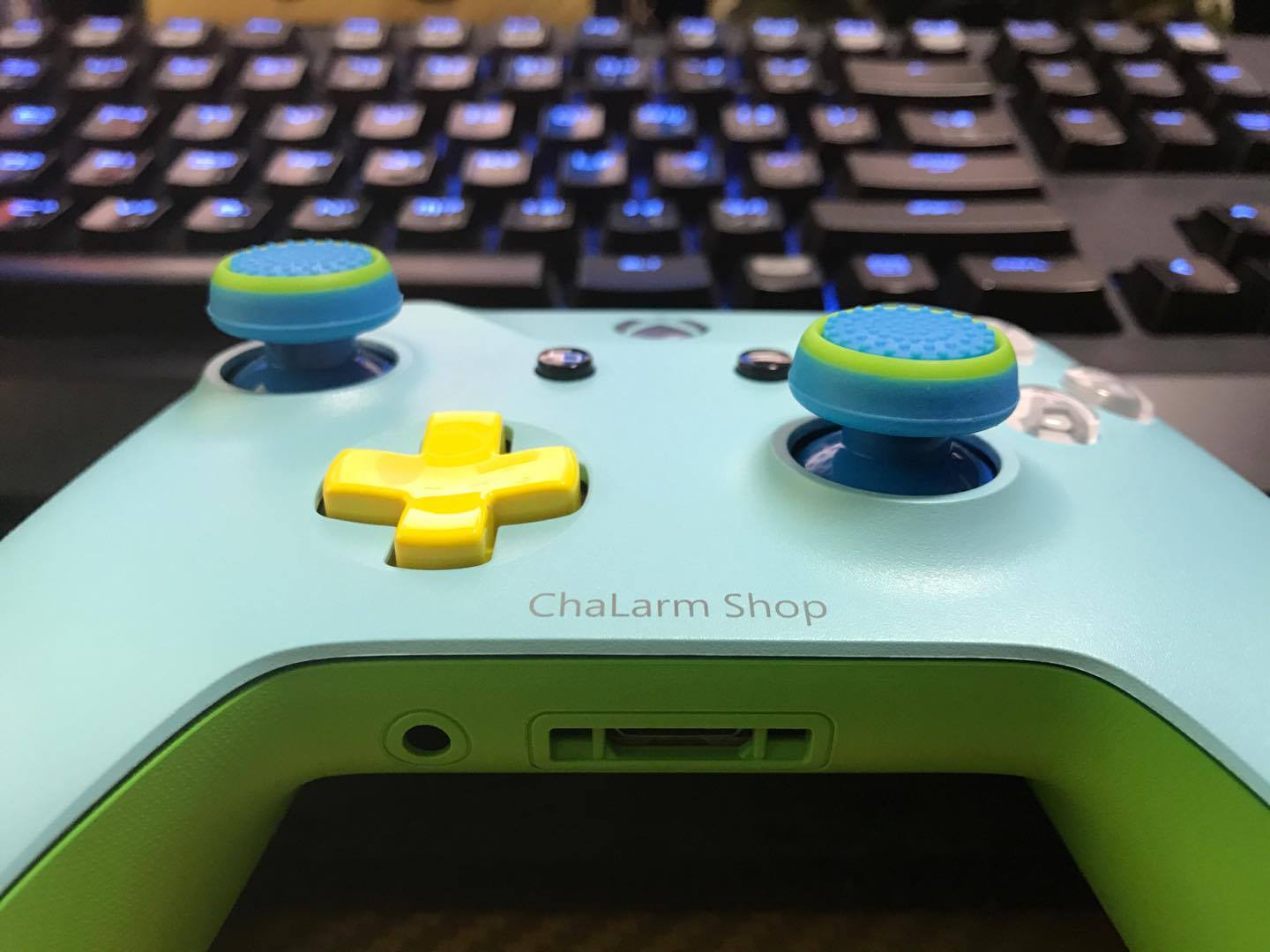 (1อัน) ซิลิโคนอนาล็อก แบบสีรอบวง Xbox360 XboxOne XboxSeriesS/X PS5 PS4 Joy-Pro