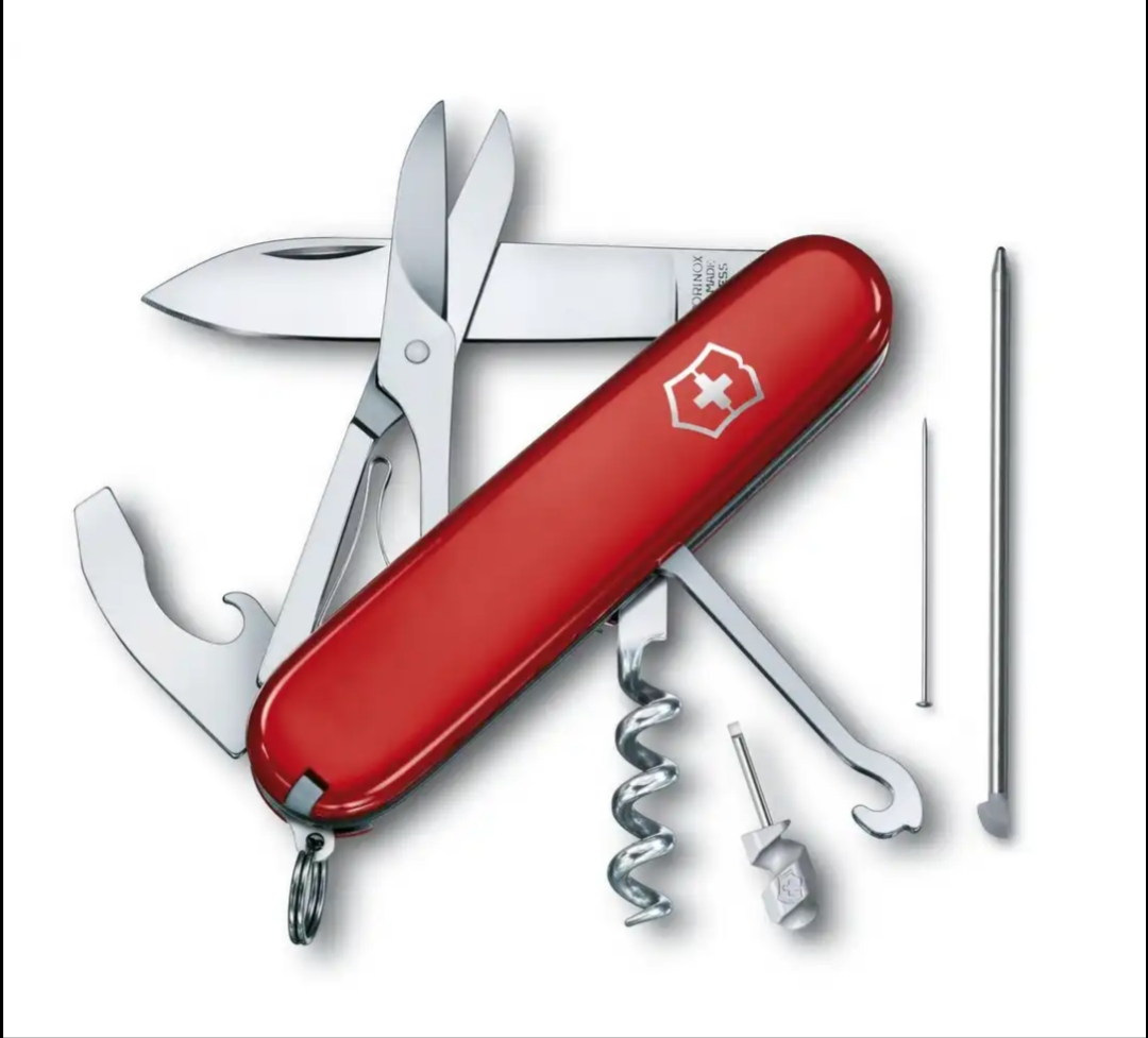 มีดพับอเนกประสงค์ Victorinox รุ่น COMPACT RED (1.3405)