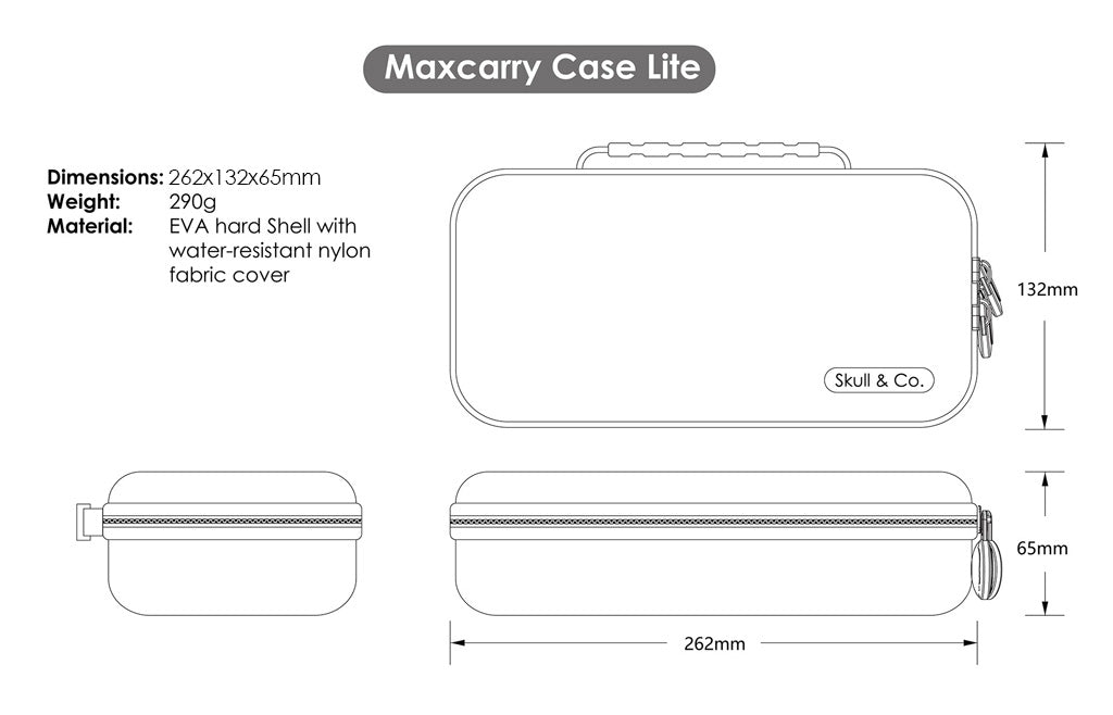 Skull & Co. Maxcarry&GripCase for Nintendo Switch LITE