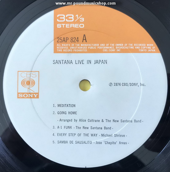 Santana - Santana Live in Japan