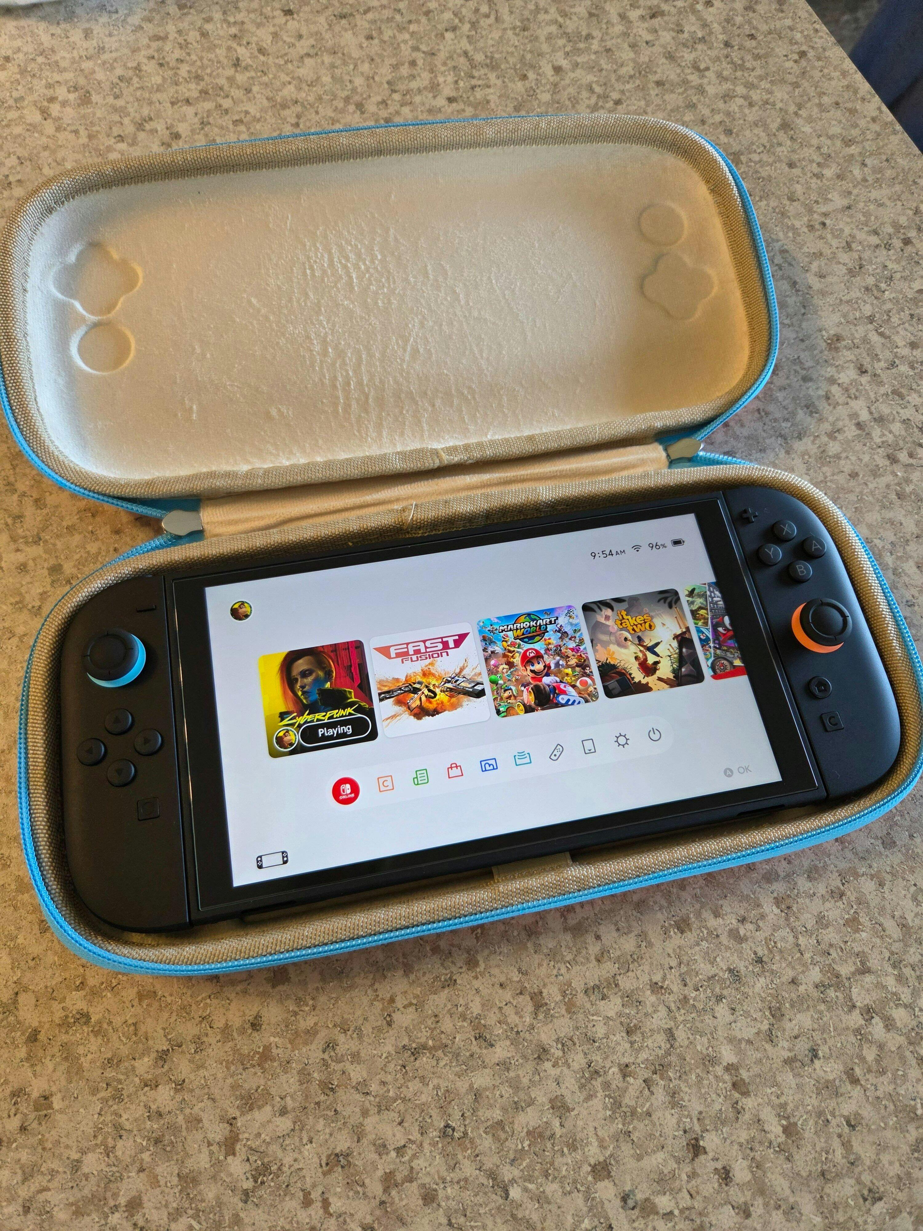 JSAUX Colorful Ultra-thin Carrying Case for Nintendo Switch 2 (รุ่นปี 2025) BG0119