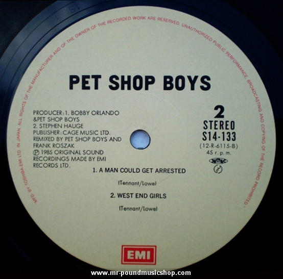 Pet Shop Boys - West End Girls