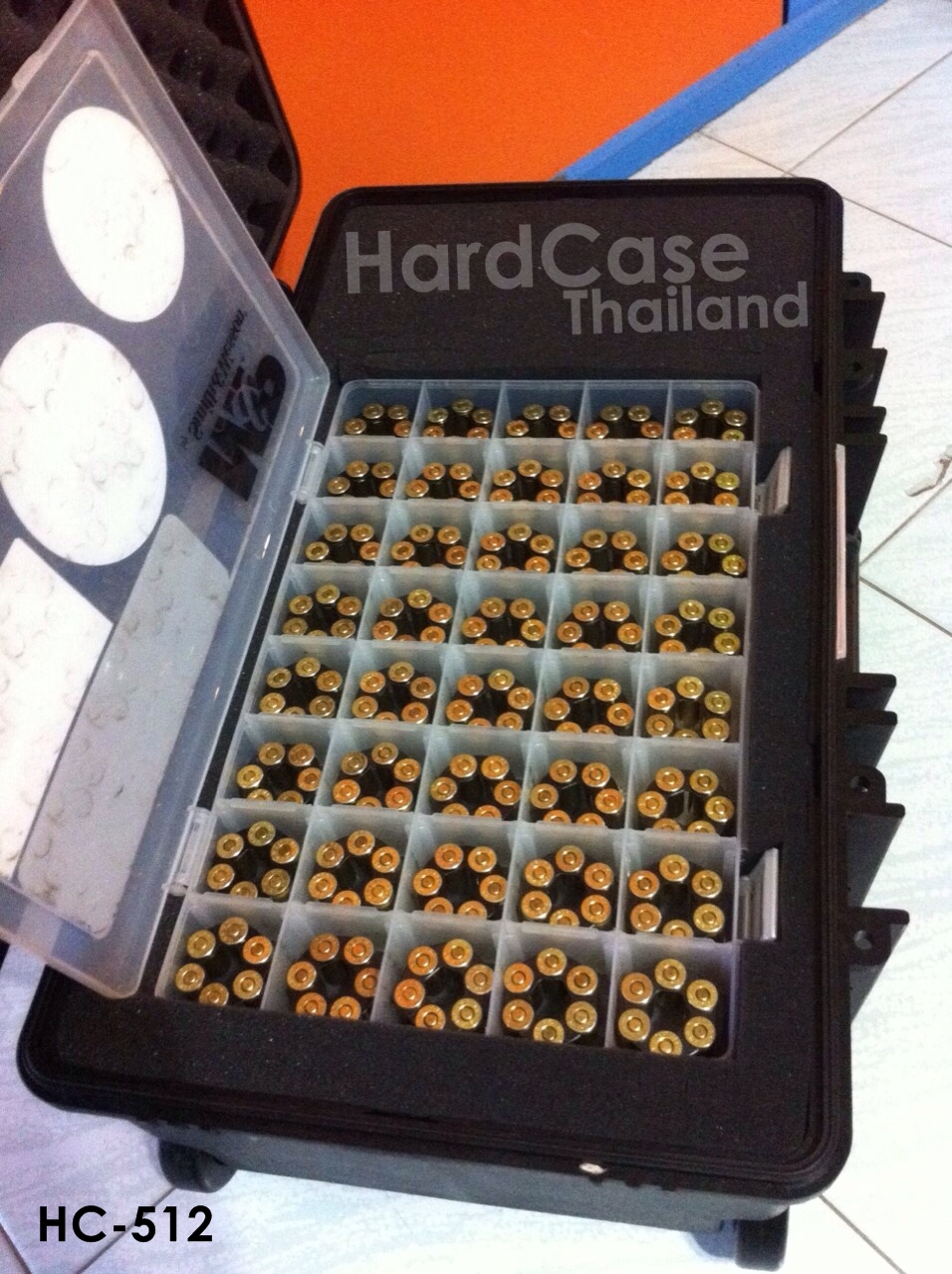 กระเป๋ากล้อง Hardcase ล้อลาก HARZ รุ่น HC-512 สีดำ ไส้โฟมลูกเต๋า