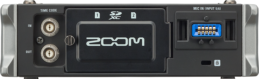 ZOOM F4 Multitrack Field Recorder / 6 Inputs / 8 Tracks