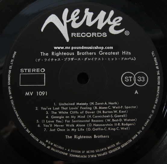 The Righteous Brothers - Greatest Hits