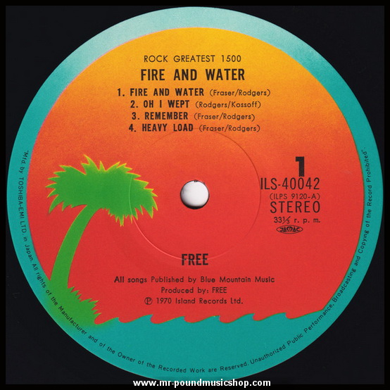 Free - Fire And Water