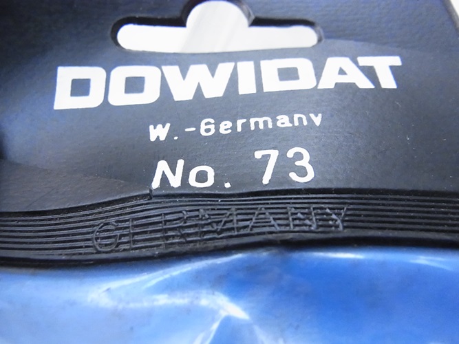 ประแจเลื่อน DOWIDAT 8นิ้ว MADE IN GERMANY มาพร้อมซองเดิม ที่ซองพิมพ์ W.-Germany , ใต้ตัวพิพม์สีขาว มีตัวนูน GERMANY ใหม่เก่าเก็บ