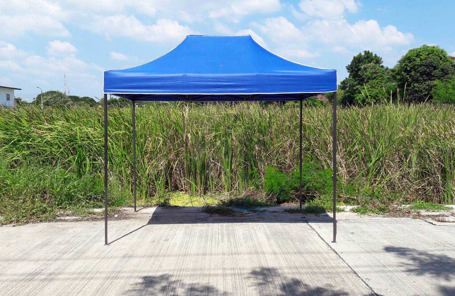 เต็นท์พับได้ สีน้ำเงิน ขนาด 2m x 3m