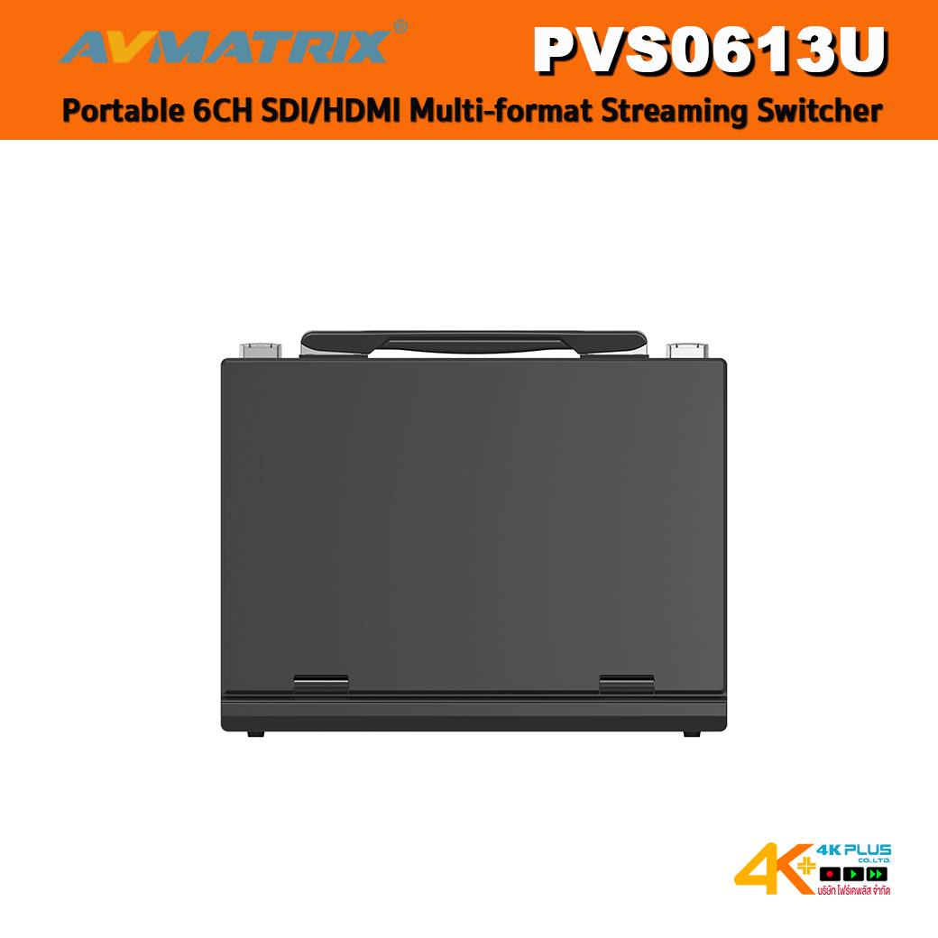AVMatrix PVS0613U Portable 6CH SDI/HDMI Multi-format Streaming Switcher