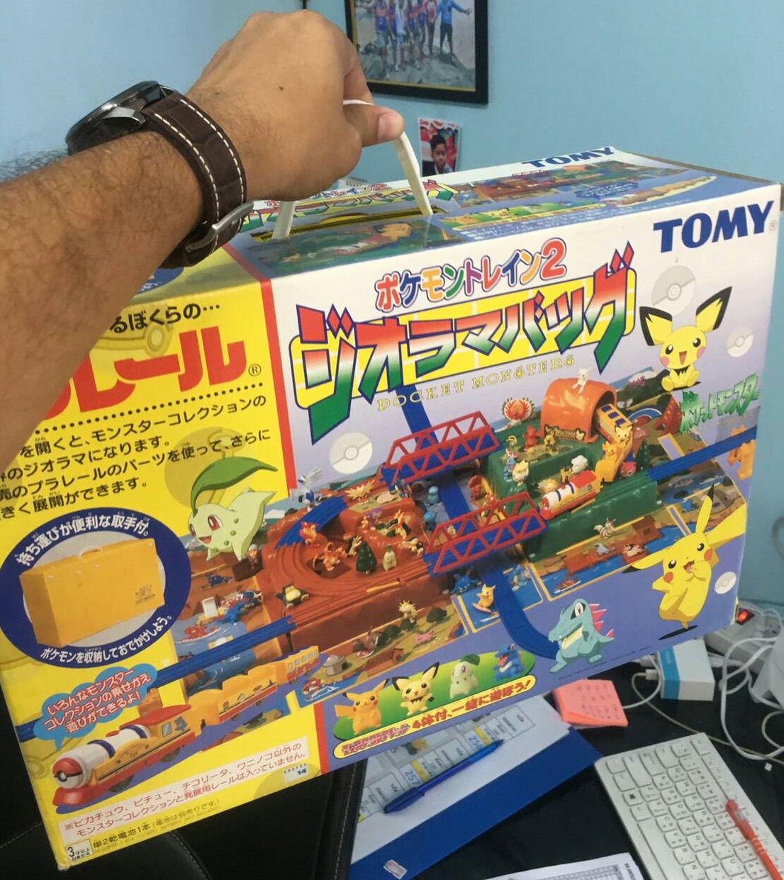 รถไฟโปเกมอน งานญี่ปุ่นแท้(กล่องภาษาญี่ปุ่น)