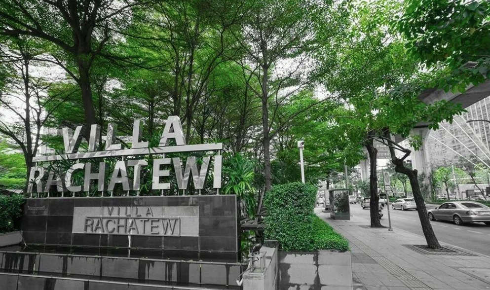 ให้เช่าคอนโด วิลล่า ราชเทวี (Villa Rachatewi Condominium) ยูนิตหายาก ห้องมุม 2 ห้องนอน