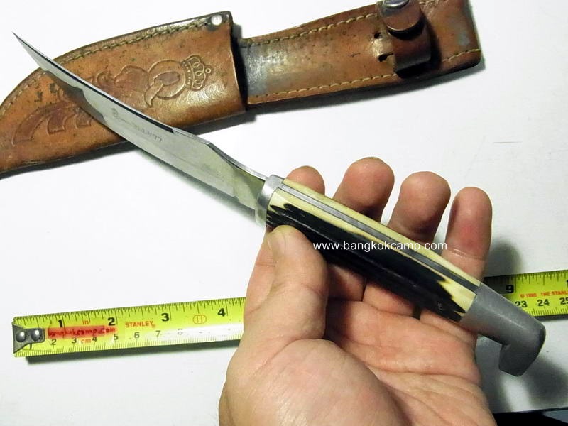 มีดพกอังกฤษ Queen Steel #77 Made in ENGLAND เก่าเก็บ (Vintage solingen knife) สภาพสมบูรณ์ หายาก