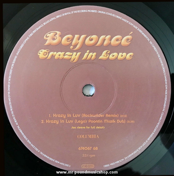 Beyonce' - Crazy in Love