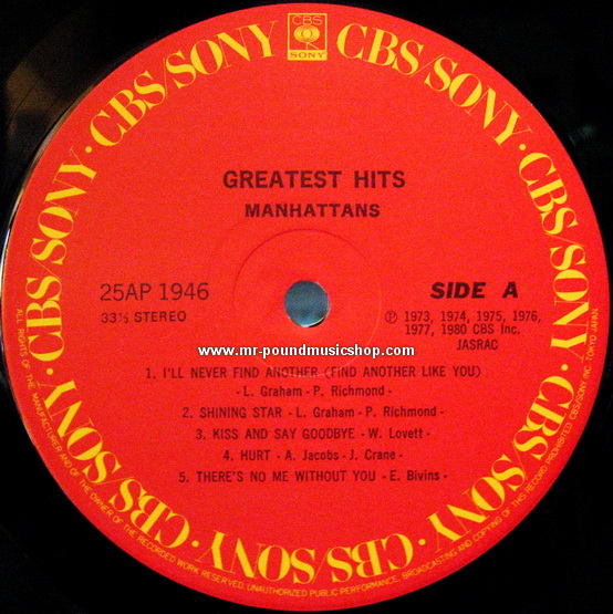 The Manhattans - Greatest Hits (1973-1980)