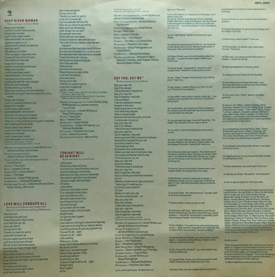 Lionel Richie - Dancing On The Ceiling