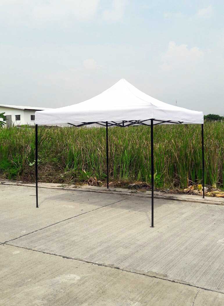 เต็นท์พับได้ สีขาว ขนาด 3m x 3m