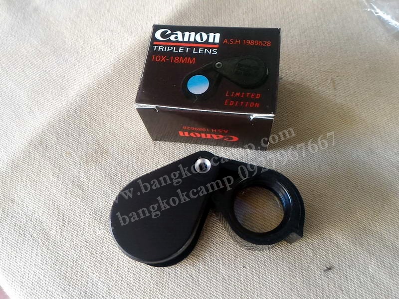 กล้องส่องพระ CANON A.S.H 1989628 กำลังขยาย10X บอดี้ดำ-ดำ