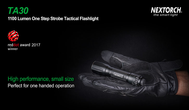 ไฟฉาย Nextorch TA30 1100 Lumens One Step Tactical Flashlight
