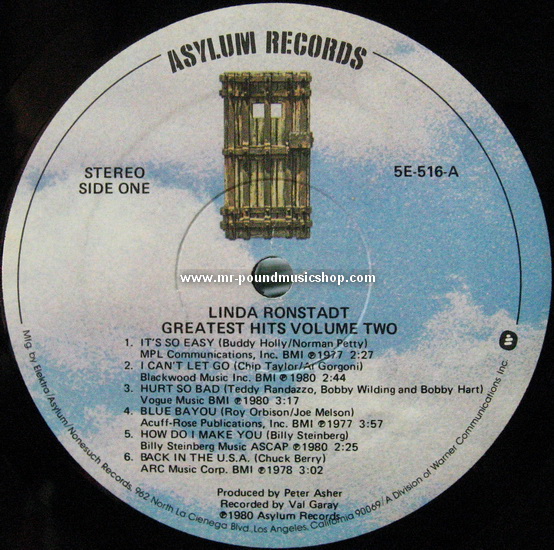 Linda Ronstadt - Greatest Hits Vol.2