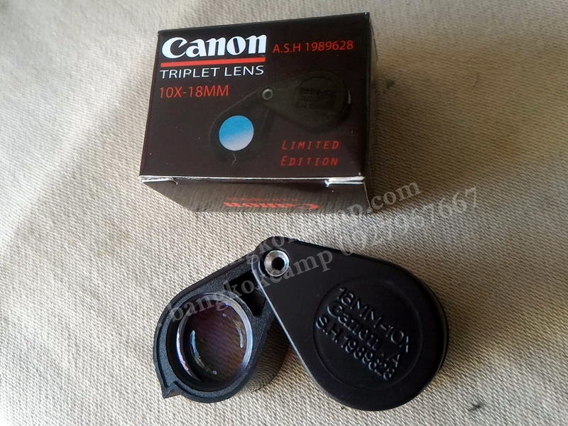 กล้องส่องพระ CANON A.S.H 1989628 กำลังขยาย10X บอดี้ดำ-ดำ