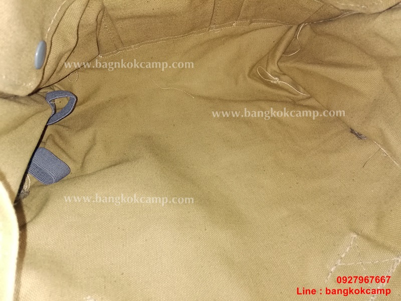 กระเป๋าทหารสวีเดน กระเป๋าสะพาย+คาดเอว ผ้าแคนวาส ของใหม่เก่าเก็บ สมบูรณ์ พร้อมใช้