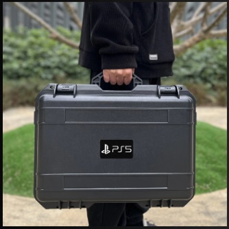 HARD CASE เก็บเครื่อง PS5 Slim (2023) กันน้ำกันฝุ่น IP67 สายลุยห้ามพลาด