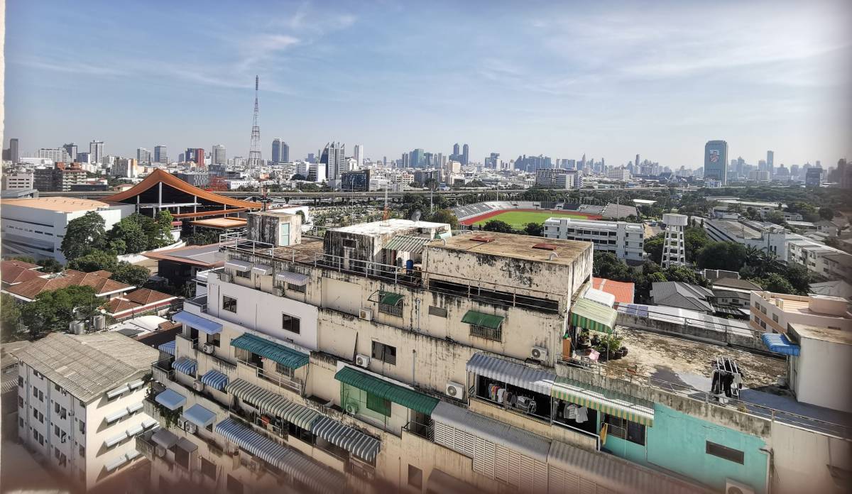 ขายคอนโด J.C.ทาวน์เวอร์อินทารมะ ซอย 10 ใกล้ BTS สะพานควายเพียง 1.7 กม. ห้องมุม ทำเลดี ราคาโดน เพียง 1,120,000 บาท